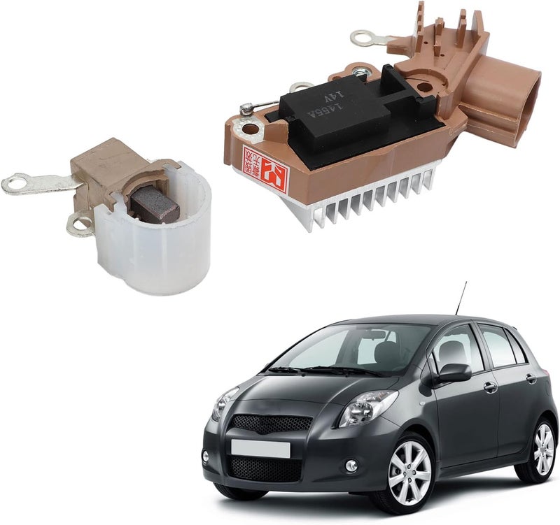 Klanata Alternator Voltage Regulator Brushes Kit 27700‑75030 Rebuild Set for YARIS 1.5L 2006‑2012 - Image 3